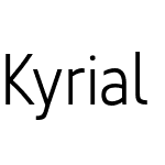 Kyrial Sans Pro Cond