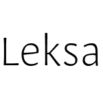 Leksa Sans