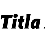 Titla Alt Cond Black Italic