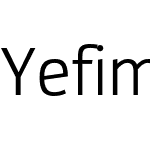 Yefimov Sans