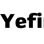 Yefimov Sans