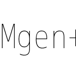 Mgen+ 1m thin