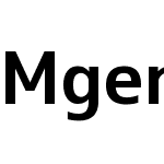 Mgen+ 1c bold