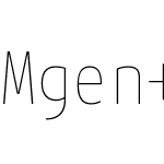 Mgen+ 1mn thin