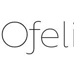 Ofelia Std Ultralight