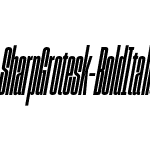 Sharp Grotesk Bold Italic 05