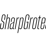 Sharp Grotesk Light Italic 10