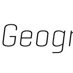 Geogrotesque Cyr