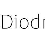 Diodrum Cyrillic