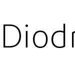 Diodrum Cyrillic