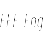 EFF Engschrift UltraLight