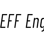 EFF Engschrift