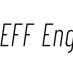 EFF Engschrift Light