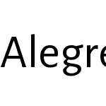 Alegreya Sans