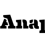 Anaphora Stencil