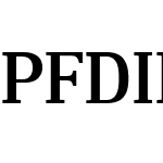 PFDINSerif