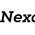 Nexa Slab xBold Oblique