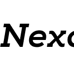 Nexa Slab xBold Italic