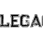 Legacy Outline Bold Grunge