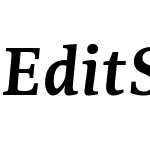 Edit Serif Cyrillic