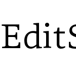 Edit Serif Cyrillic