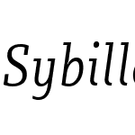 Sybilla Pro Condensed