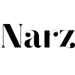 Narziss Pro Cyrillic Drops