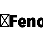 FenomenSans-CNBlack