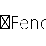 FenomenSans-SCNThin