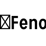 FenomenSans-CNSemiBold