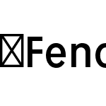 FenomenSans-SCNRegular