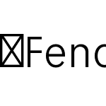 FenomenSans-SCNLight