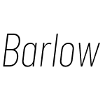 Barlow Condensed Thin