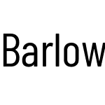 Barlow Condensed