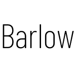 Barlow Condensed ExtraLight