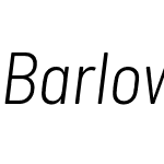 Barlow Semi Condensed Light