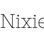 Nixie One