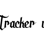Tracker italic