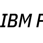 IBM Plex Sans Condensed