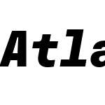 AtlasTypewriterBlack-Italic