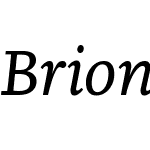 Brioni Text