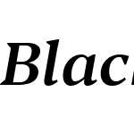 Blacker Pro Text Trial