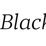 Blacker Pro Text Trial