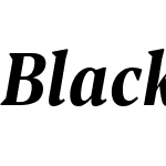 Blacker Pro Text Condensed Trial