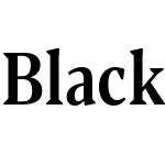 Blacker Pro Text Condensed Trial