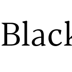 Blacker Pro Text Trial