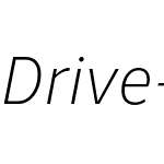 Drive Extralight Italic