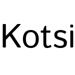 Kotsi Web