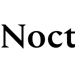 Nocturne Serif