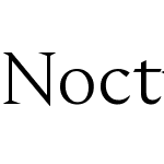 Nocturne Serif